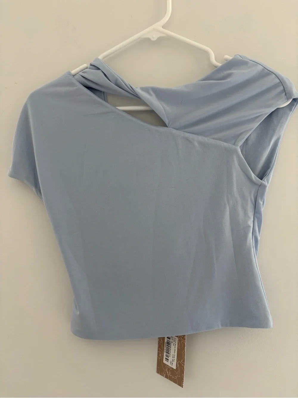 MESHKI Light Blue Cutout top and maxi skirt